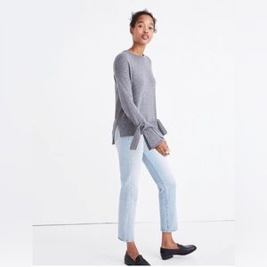 Madewell Tie-Cuff Pullover Sweater NWOT | Medium